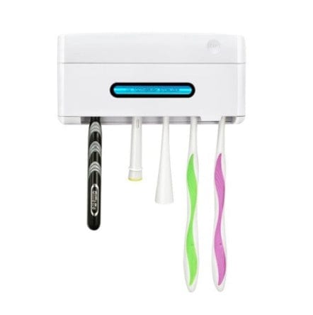 4U Automatic UV Light UV Disinfection Toothbrush Holder - Sterilizer with Automatic UV Light