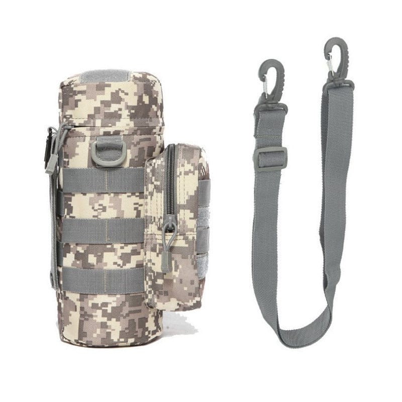 4U Bag 4  style / Water bag and rope Military-Style Outdoor Water Bottle Pouch for Climbing & Hiking