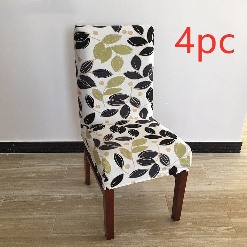 4U Chair A / Q4PC "Spandex Chair Covers – Elastic Slipcovers for Wedding, Banquet, and Dining Room Chairs"