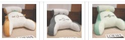 4U Chair Set19 / 70x50cm "Comfortable Reading Pillow – Detachable Cover & Stylish Support for Home or Office"