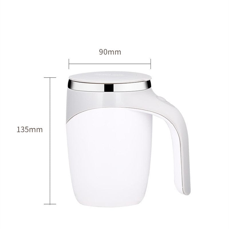 4U Coffee Cup Magnetic Self-Stirring Coffee Cup - Rechargeable, Leak-Proof & Portable Mixer