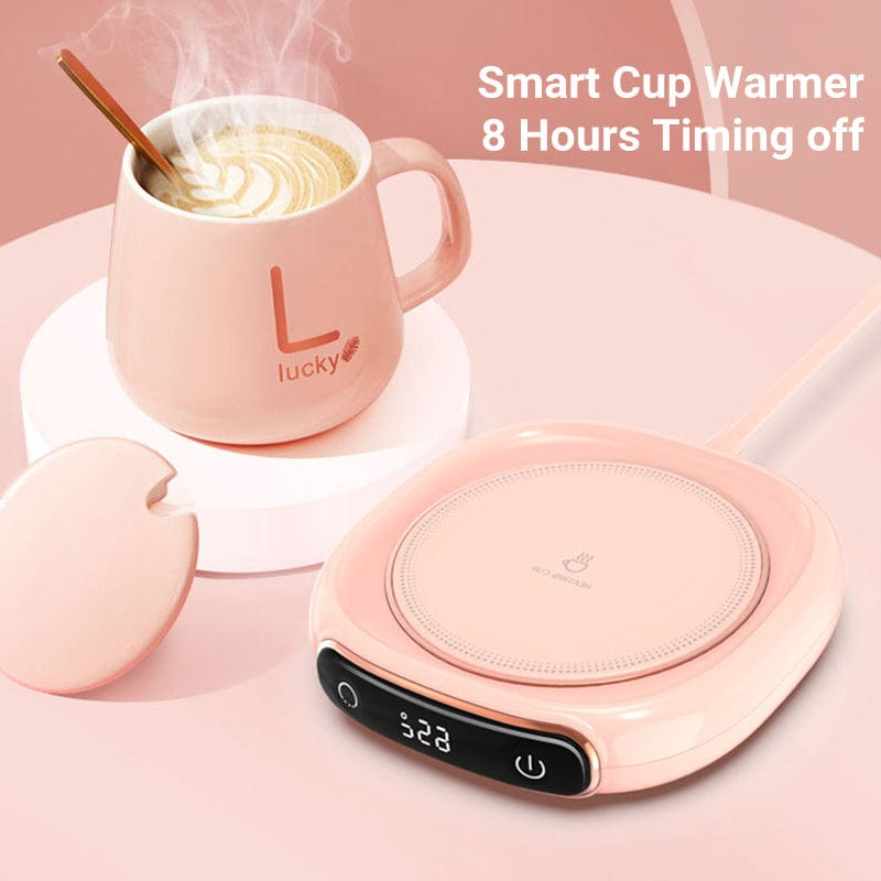 4U Coffee Cup Smart Heating Coffee Coaster - USB Desktop Warmer Pad for Mug & Cup