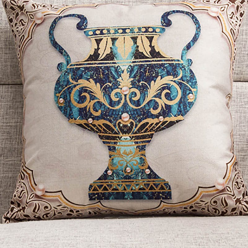 4U cover Bronze cup Elephant pillow cushion cover