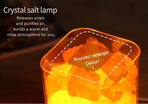 4U Light USB Crystal Light Himalayan Salt LED Lamp