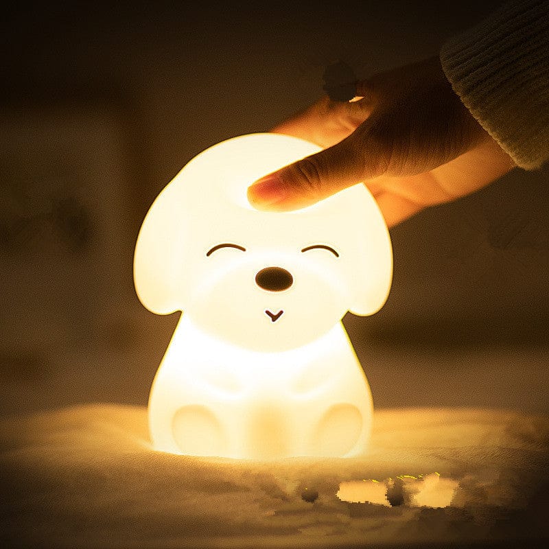 4U Light White / Remote control Puppy night light