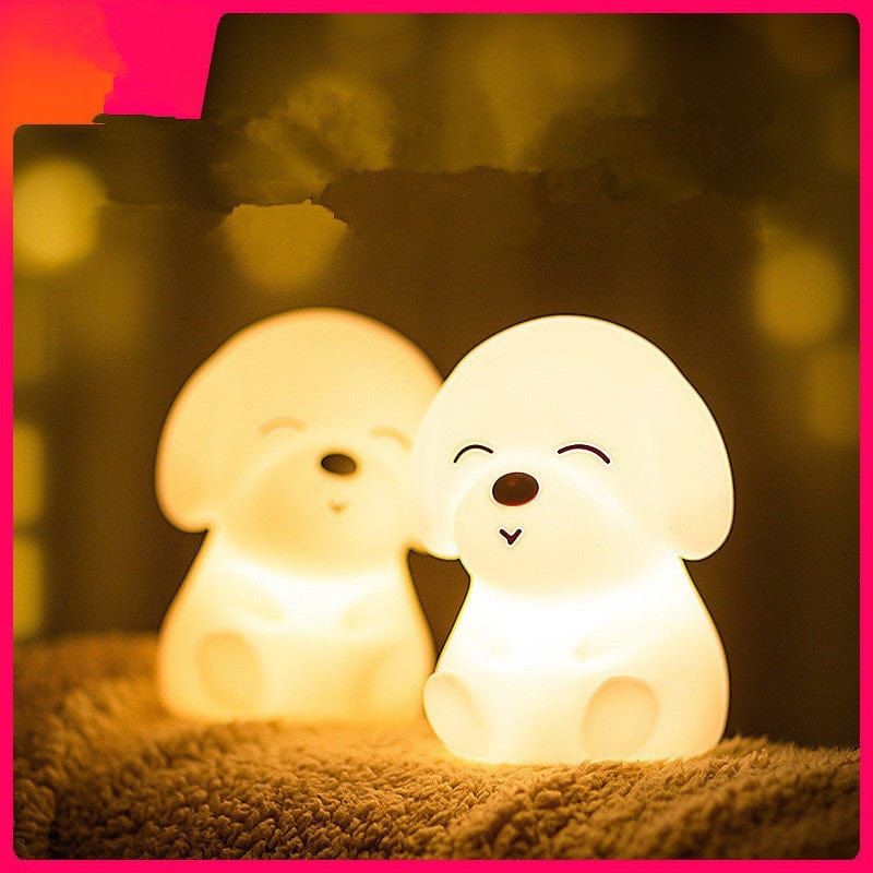 4U Light White / Remote control Puppy night light