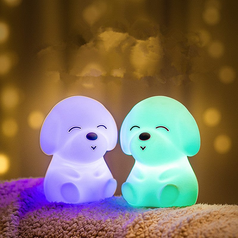 4U Light White / Remote control Puppy night light