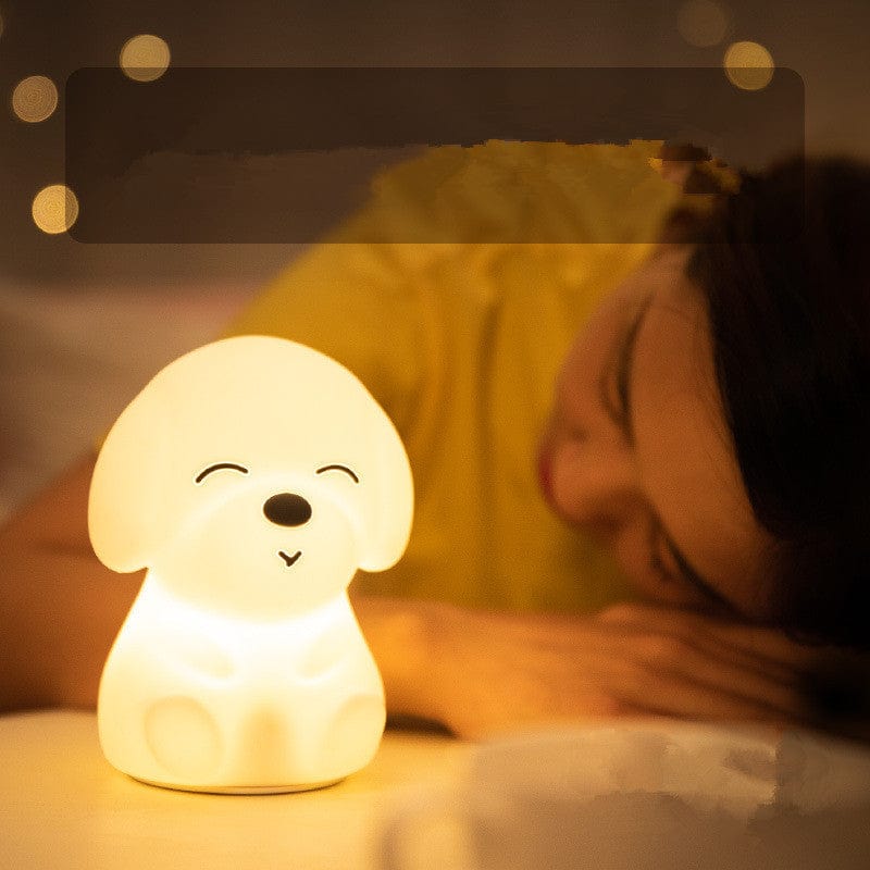 4U Light White / Remote control Puppy night light