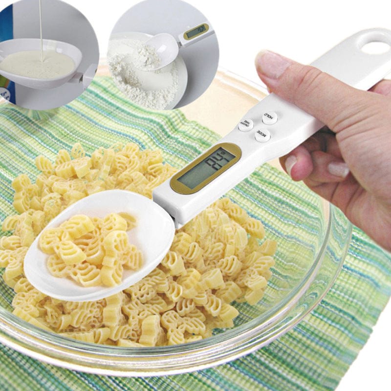 4U Spoon Precision Digital Spoon Scale - LCD Display for Cooking and Baking Measurements