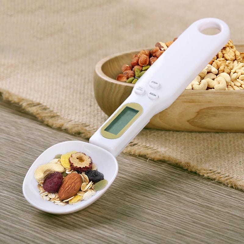 4U Spoon Precision Digital Spoon Scale - LCD Display for Cooking and Baking Measurements