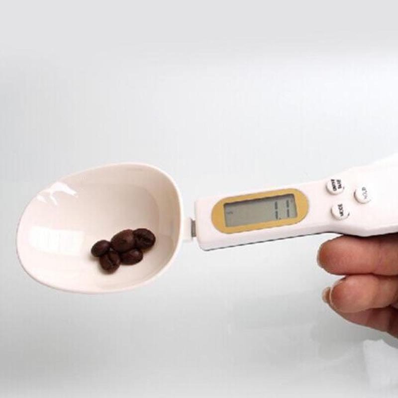 4U Spoon Precision Digital Spoon Scale - LCD Display for Cooking and Baking Measurements