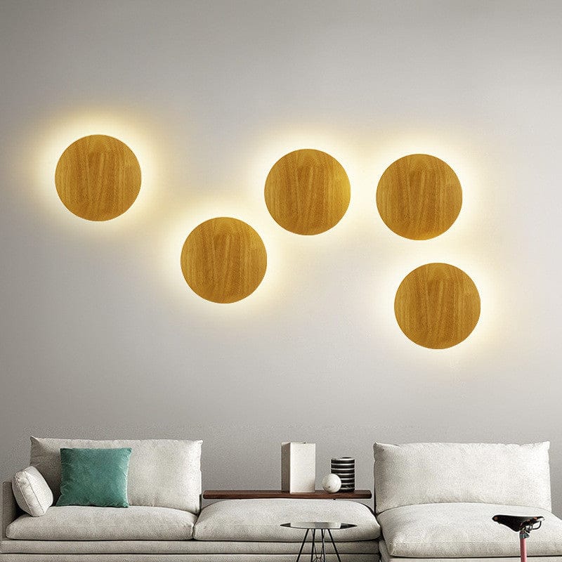 4U Wall Lamp Log Art Wall Lamp