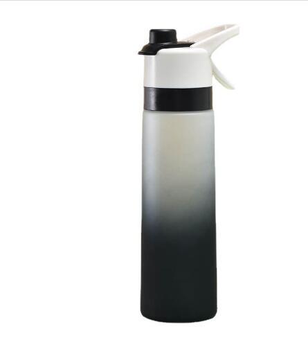 4U Water Bottle Black700ml Modern Spray Water Bottle - Large Capacity, Eco-Friendly Design for Active Lifestyles