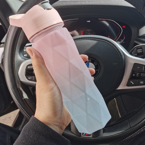 4U Water Bottle Powder blue gradient Modern Spray Water Bottle - Large Capacity, Eco-Friendly Design for Active Lifestyles