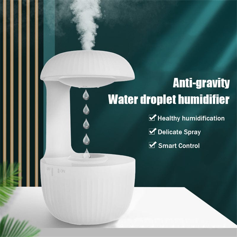 4U Water Humidifie Levitating Water Humidifier - Anti-Gravity Mute Cool Mist Maker for Home & Office