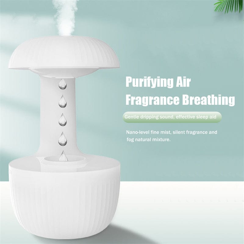 4U Water Humidifie Levitating Water Humidifier - Anti-Gravity Mute Cool Mist Maker for Home & Office